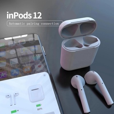 2020 Hot Sell i12 TWS Twins inpods 12 Long Last Charging Wireless Headset  tws True Noise Cancelling Earphones Sports Earbuds