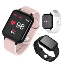 New Wireless Charging Heart Rate Fitness Tracker Smartwatch W26 T500 iwo w26 smart watch w26