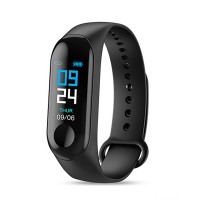 M3 Plus Smart Bracelet Heart Rate Blood Pressure Health Waterproof Smart Watch M3 Pro Wireless Watch Wristband Fitness Tracker